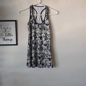 Lululemon cool racerback athletic tank top floral